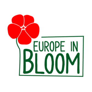 Logo pelargonium europe in bloom